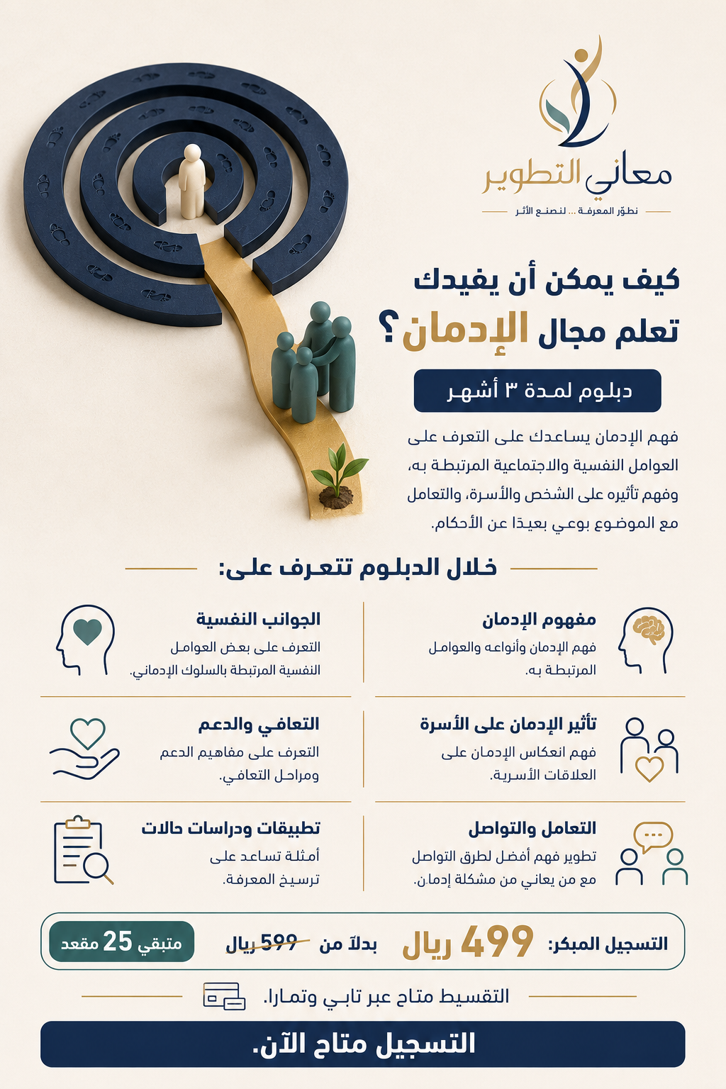 دبلوم علاج الإدمان