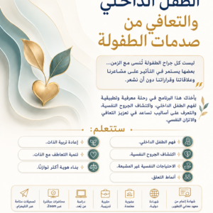برنامج الطفل الداخلي والتعافي من صدمات الطفولة