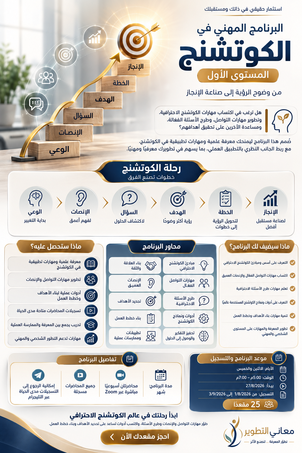 الاحترافية في الكوتشينج